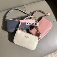 Coach 糖果色系 Nolita 19 編織腋下包 shoulder bag♥️