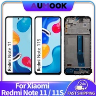 AMOLED LCD For Xiaomi Redmi Note 11 11S Touch Digitizer Panel Assembly 2201117TG 2201117SG Screen