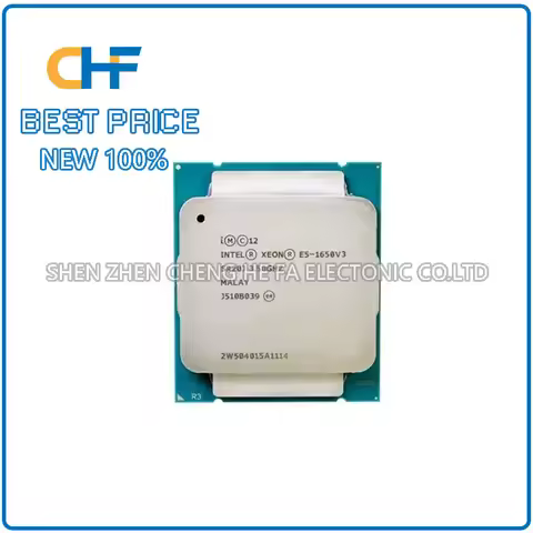 Intel Xeon E5 1650V3 6 Core 12 Thread 3.50GHz 140W LGA2011 CPU processor E5-1650V3