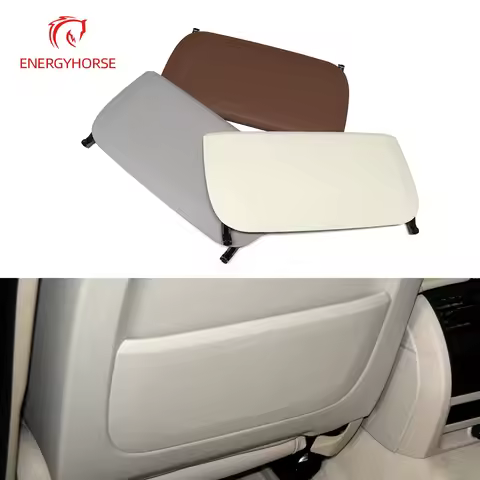 Car Interior Seat Leather Backrest Storage Panel Cover Seat Back Trim Panel For BMW 5 7 GT Series F1