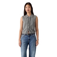 Levi's® Women's Supersoft Mini Ruffle Vest Top 005A7-0000