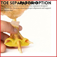 APPEAEA 4pcs Duck Leg Splint, Adjustable Durablel Chicken Leg Splint, Professional Reusable Ightweig