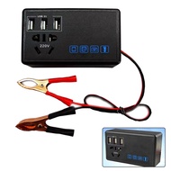 Power Transformer 24V/12V To 220V Hybrid Inverter Converter Car Charger