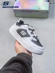 สเกชเชอร์ Skechers Childrens Casual Sneakers ผู้หญิง Clunky Dad Shoes รองเท้าฟิตเนส รองเท้าเทรนนิ่ง รองเท้าวิ่งเทรล รองเท้าผ้าใบสีดำ