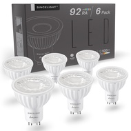 SINCELIGHT Pack of 6 PAR16 Gu10 Base Focos LED Downlights Bulb Lamp 6W 2700 4000 6000K(Home Decor In