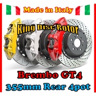 Brembo GT4 Rear 355mm 4pot Caliper / Kaliper Belakang 355mm