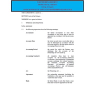 PARTNERSHIP AGREEMENT  (PROFESSIONAL VERSION) TOTAL 30 PAGES COVER MAJOR LEGAL ASPECTS IN PARTNERSHI