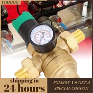 Yohooo Water Pressure Reducer  Easy to Install The Regulator Whole House (1/2 inch (DN15))