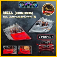 Perodua Bezza 2016 -2025 Tail Lamp Albino White Full Clear Light Bar