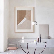 Modern model room art abstract painting living room sofa hanging painting Nordic art small fresh res