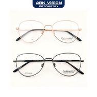 Charmant CH42207 Series Eyeglasses👓 | Titanium Oval Frame Reshape Luxury Delicate Style