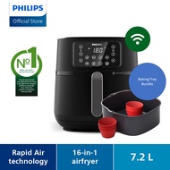 [Free Baking Kit] PHILIPS 7.2L 16-in-1 Digital Airfryer XXL 5000 Series Connected Multicooker - HD9285/97 Bake Dehydrate Stew Confit