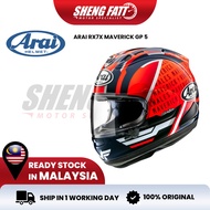 ARAI RX7X Maverick GP 5 Helmet Motor Visor Topi Keledar Full Face Superbike SIRIM RX-7X Motorcycle M