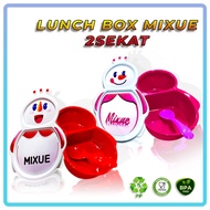 Tepak Lunch Cheerful Mixue Bento Practical Lunch Box Mixue Cheerful Mixue Bento Lunch Box Mixue