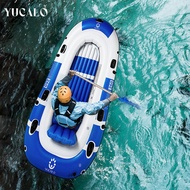 2024 Rubber Boat Thickened Hovercraft PVC Kayak Inflatable Boat Portable Folding Fishing Boat Source