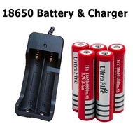 18650 Battery Lithium Li-ion Rechargeable/USB Charger/AA &amp; AAA size Battery