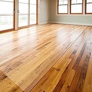 Runner Rugs Clear Vinyl Plastic Floor Runner Protector,Transparent Carpet Hallway Hardwood Floors Ma