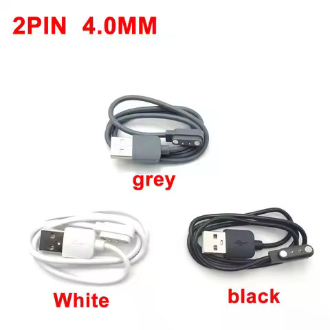 2Pin Pogo Magnet Cable for Kids Smart Watch Charging CableUSB4.0Cable for Q750S T88 A20 A20S TD05 V6
