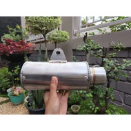 Plain gp 1 GP1 racing motorcycle silencer without brand