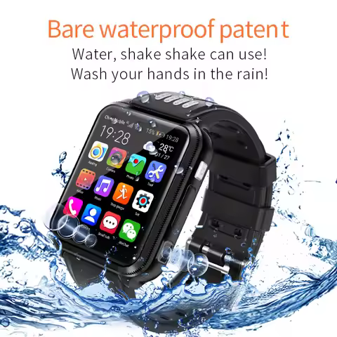 H1/W5 Smartwatch 4G SIM Card 4G GPS Wifi Location Student/Kids Smart Watch Phone Android System Cloc