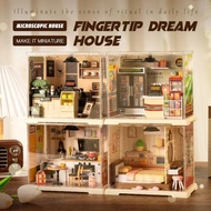 DIY Miniature House 3D Puzzle Jigsaw House Decor Birthday Christmas Present