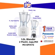 Panasonic Twin Jug Blender MX-EP3171 Panasonic blender buah dan cili blender Double jug.MX-M210SSL/M