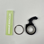 Mainan Gantungan Kunci Karambit Keychain Fidget Spinner Bearing