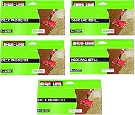 Shur-Line 3955109 Tear Resistant Deck Pad Refill, 9 in L X 4.9 in W 9-Inch Stain, Sold as 5 Pack