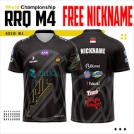 KAOS JERSEY RRQ M4 (HOSHI) FREE NICKNAME FULL PRINTING