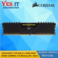 CORSAIR Vengeance LPX 8GB (1 x 8GB) / 16GB (1 x 16GB) / 32GB (2 x 16GB )  DDR4 3200MHZ / DDR5 5600 -