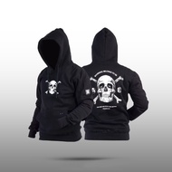 BBTU - SWEATER - HOODIE SKULL ARTWORK