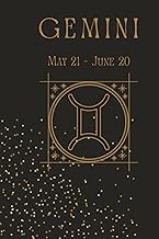 Gemini: Zodiac Notebook | Astrology Journal | Gemini Zodiac Book | 120 Lined Pages | Gemini Gift