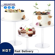 【SGHI】Acrylic Cake Stand,Clear Cake Stand Round Tall Cake Stand for Dessert Table Display, for Weddi