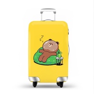 In-stock high-definition cartoon print luggage cover, thickened, wear-resistant, elastic cartoon des
