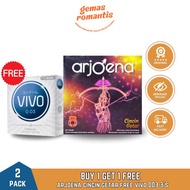 Beli 1 Gratis 1 Arjoena Cincin Getar Free Kondom Vivo 003 Isi 3 Sachet