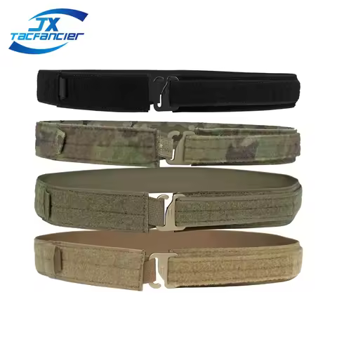 FC Bison Tactical Inner Belt G Hook Quick Release Metal Buckle EDC Waist Ronin Belt Replacement Airs