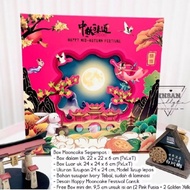 MOONCAKE BOX CONTAINS 4 MOON CAKE BOXES CONTAINS 4 100GRAM, 125GRAM, 150 GRAM