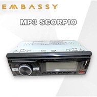 Single din Embassy tape car MP3 Embassy bluetooth type scorpio new