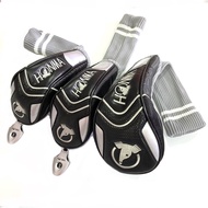 🇲🇾 Honma Beres Driver & Fairway Wood Headcover (Black + Grey) Beres Tour World Head Cover