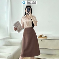 [25-29.7 |Voucher 10-12%] Chân váy basic nữ công sở dáng A xòe cơ bản có túi nhỏ thanh lịch thời tra