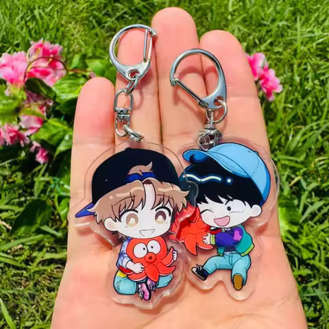 Game Go For It, Nakamura-kun!! Nakamura Otokuto Cosplay Anime Accessories Badge Keychain Game Key Ch