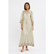 BJ= Minimal Gamis Nasira Grant Beige (￣┰￣)