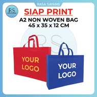 【SIAP PRINT】 A2 Non Woven Bag Paling Murah, A2 Shopping Bag, Tote Bag / ET11