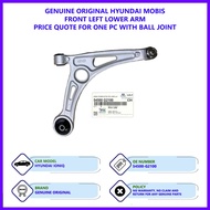 Hyundai Ioniq Genuine Original Front Suspension Lower Arm ( Left 54500-G2100 / Right 54501-G2100)