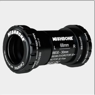 Wishbone Ceramic Bottom Bracket Road BB30386 For FSA BB386Evo/Rotor BB30/Easton BB30/THM BB30/SRAM B