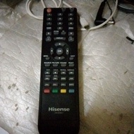 remote tv original hisense