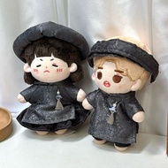 [Ao Dai CNY 2026] Red Ao Dai for Doll 10 15 20, Labubu v1 v2 v3, Kaka doll ATVNCG