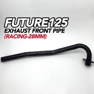 28MM 🔥 HONDA FUTURE 125 EXHAUST FRONT PIPE (RACING-28MM) EKZOS MUFFLER PIPE NECK DEPAN FUTURE125 MOD