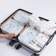 🔥🇲🇾 KOOWOO 🇲🇾🔥 7 Pcs Travel Organizer Storage Bags Thickened Zip Lock Portable Luggage Zipper Water