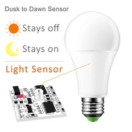 Dusk to Dawn Sensor Light Bulbs E27 LED Light Bulb 3500-6500K 2-Pack